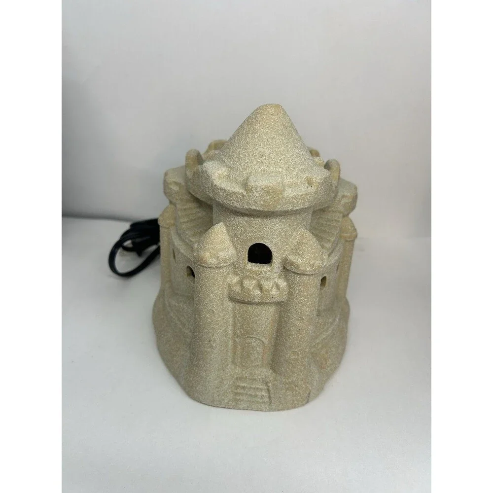 Scentsy Summer Sandcastle Warmer Retired Sand Sun Beach Ocean & Wax Bar NO Dish - Picture 3 of 8